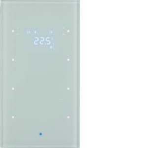Tastsensor KNX-touch met therm. 3-v berker TS Sensor glas