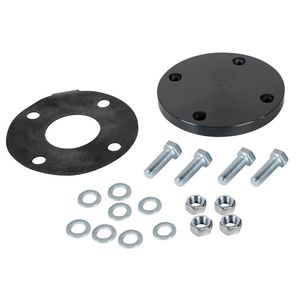 Blindflens DN65 gas PN16, incl. pakking, bouten, moeren