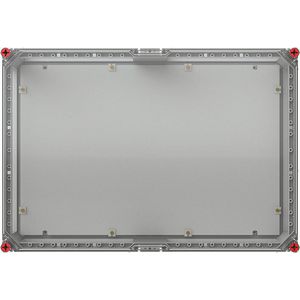 Installatiekast VMS 64 grondplaat transparant deksel