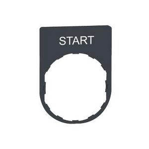 legend plate with start marking VVE=10