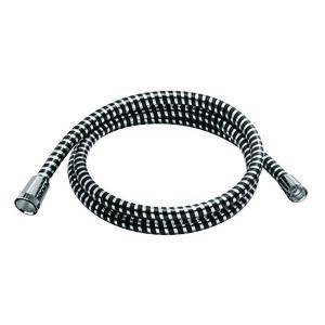 Doucheslang BICOLOR PVC glad metaal-plastiek L.2,00 m