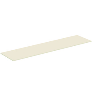 Afdekblad hout I.LIFE-B zonder uitsnijding 2004x505x18mm mat zandbeige