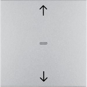 Knop-opzetmodule KNX-RF jaloeziebediening berker B.7 alulook mat