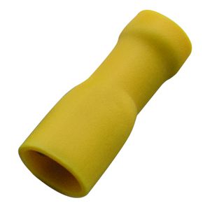 Zak a 100st. Vlakstekkerhuls 4.0-6.0/6.3x0.8 isol. Nylon