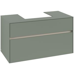 Wastafelonderkast Collaro 1000x548x500mm Soft Green C01600AF