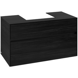 Wastafelonderkast Collaro 1000x548x500mm Black Oak C01600AB