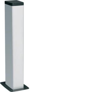 Vloerzuil dubbel DAP ecoline 80mm lengte 650mm verkeerswit