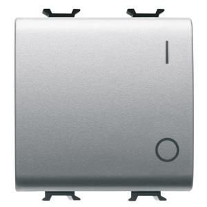 EENWEGSCHAKELAAR 2P 250 Vac-16 AX-NEUTRALE KNOP-SYMBOO VVE=6