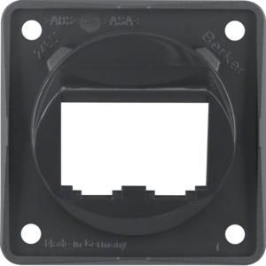 Draagplaat 2V BTR/E-dat modules berker Integro antraciet