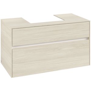 Wastafelonderkast Collaro 1000x548x500mm White Oak C01600AA