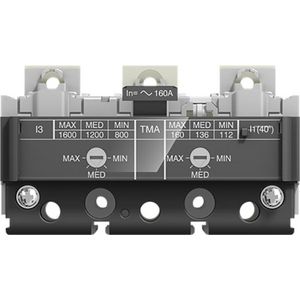 Trip unit MA In=160A 3 P instebare magnetische beveiliging