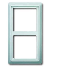 Afdekraam 2-voudig IP44 A-w creme wit