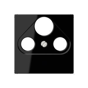 Afdekking A500 zwart voor SAT-TV