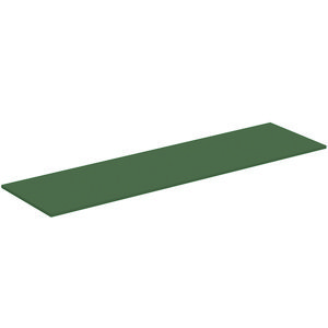 Afdekblad hout I.LIFE-B zonder uitsnijding 1804x505x18mm mat quartz grijs