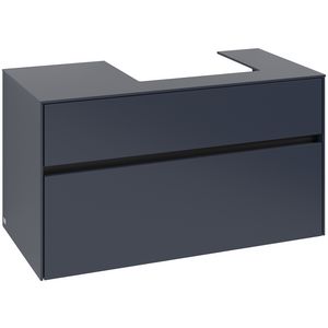 Wastafelonderkast Collaro 1000x548x500mm Marine Blue C015B0VQ