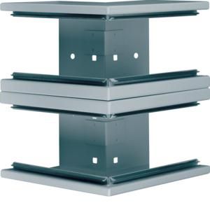 Buitenhoek staal voor goot BRS 100x210mm dubbel verzinkt