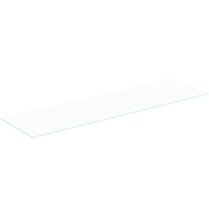 Afdekblad hout I.LIFE-B zonder uitsnijding 1804x505x18mm mat wit