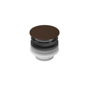 Afvoerplug 11/4" geglazuurd Coffee