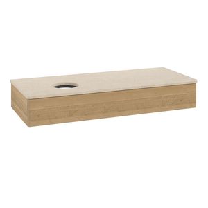 Wastafelonderkast Antao 1200x190x500mm Honey Oak L11013HN
