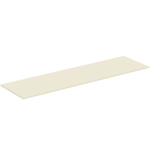 Afdekblad hout I.LIFE-B zonder uitsnijding 1804x505x18mm mat zandbeige