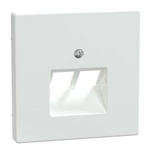 Centraalplaat RJ45 tweevoudig Lotuswit SysD