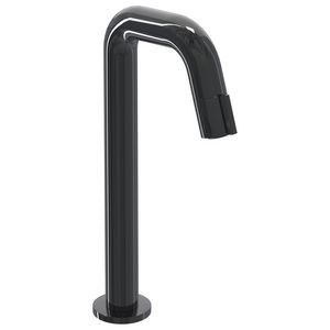 Fonteinkraan PACT contour staand L-size sprong 116mm highriser zwart chroom