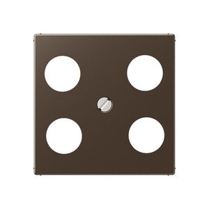 Afdekking SAT-TV Hirschmann 4g A500 mokka