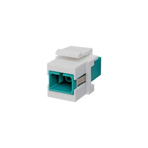 Glasvezel keystone module, aqua