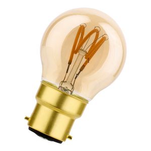SPIRALED Basic G45 B22d DIM 3W (18W) 165lm 820 Goud