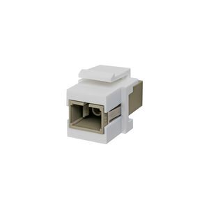 Glasvezel keystone module, beige