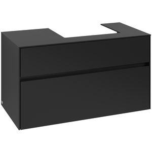 Wastafelonderkast Collaro 1000x548x500mm Volcano Black C015B0VL