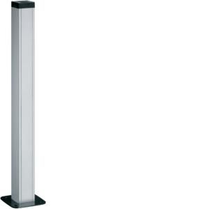 Vloerzuil enkel DAP systo 45mm lengte 650mm natuurgeeloxeerd