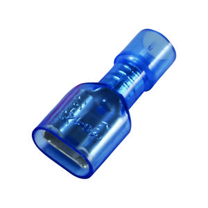 Zak a 100st. Vlakst.huls 1.5-2.5/6.3x0.8 blauw vol isol. PVC