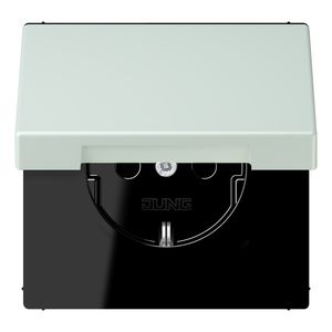Wandcontactdoos R/A klapdeksel slagvast S+ LC32034