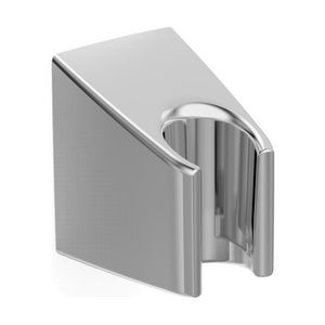 Wanddouchehouder conisch kunststof chroom-look