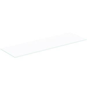 Afdekblad hout I.LIFE-B zonder uitsnijding 1604x505x18mm mat wit