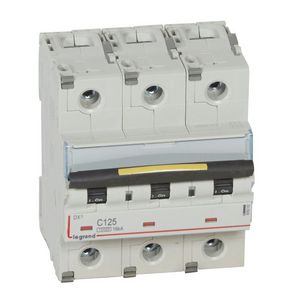 Installatieautomaat 3-polig C-karakteristiek 125A 10000A/16kA DX³ DIN