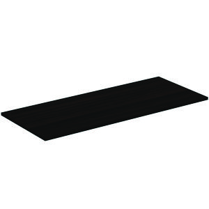 Afdekblad hout I.LIFE-B zonder uitsnijding 1204x505x18mm coffee donker eik