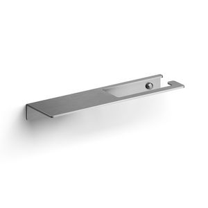 Fold closetrolhouder zonder klep met planchet RVS geborsteld