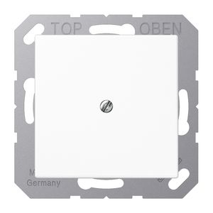 Afdekking A500 alpine wit v. kabelinvoer