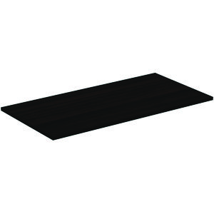 Afdekblad hout I.LIFE-B zonder uitsnijding 1002x505x18mm coffee donker eik