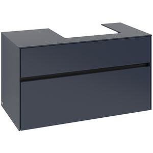 Wastafelonderkast Collaro 1000x548x500mm Marine Blue C01500VQ