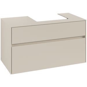 Wastafelonderkast Collaro 1000x548x500mm Cashmere Grey C01500VN