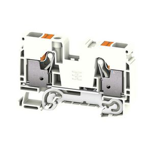 Aardklem PE PUSH IN wit 10mm² 1000V connections: 2, VVE=25