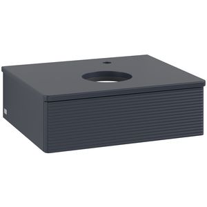 Wastafelonderkast Antao 600x190x500mm Mid.Blue Matt Lacquer K07150HG