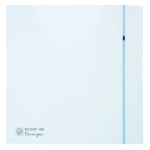 PROMO Badkamerventilator SILENT-100CHZ DESIGN-3C 100mm met  timer/hygrostaat (5210603300)