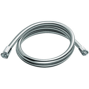 Doucheslang SILVER glad kunststof 1/2" 85cm