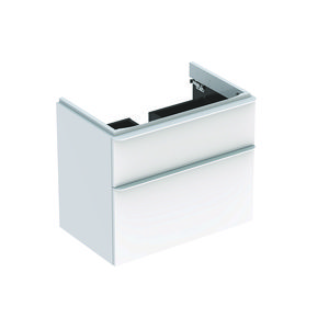Smyle onderkast v. wastafel 75cm 2 laden wit