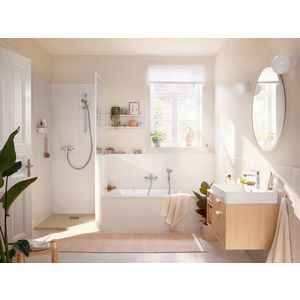 Rebris S 1-hendel badmengkraan opbouw chroom