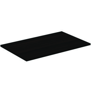 Afdekblad hout I.LIFE-B zonder uitsnijding 802x505x18mm coffee donker eik